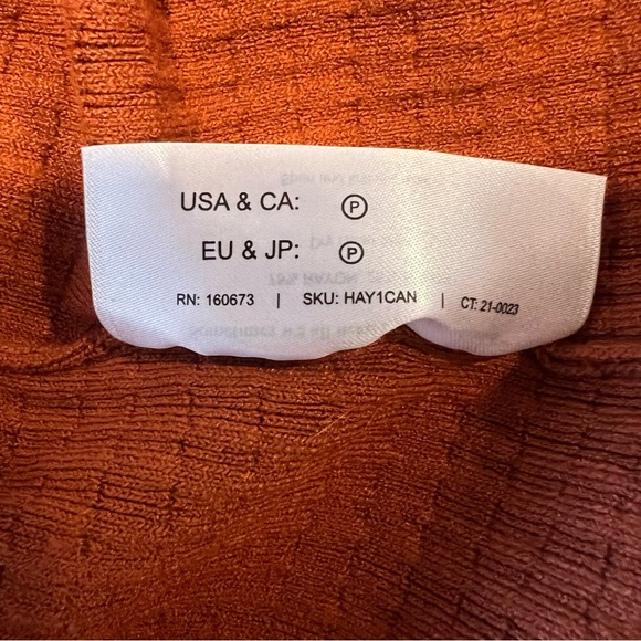 M.M.LaFleur Hayden Dress - GeoStretch In Burnt Orange Size XL - Picture 8 of 10